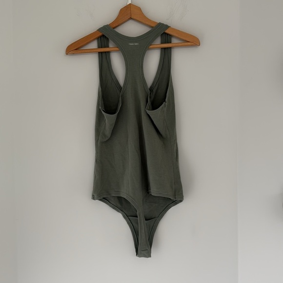 Organic Basics Sage Green Smooth Bodysuit Size Large - Picture 4 of 7